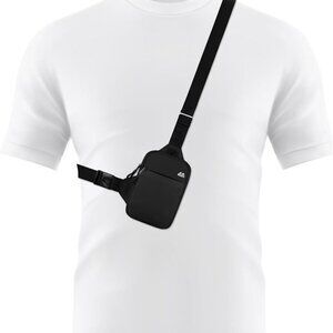 Mini Nylon Crossbody Sling Bag Water Resistant Phone Holder Travel Gym